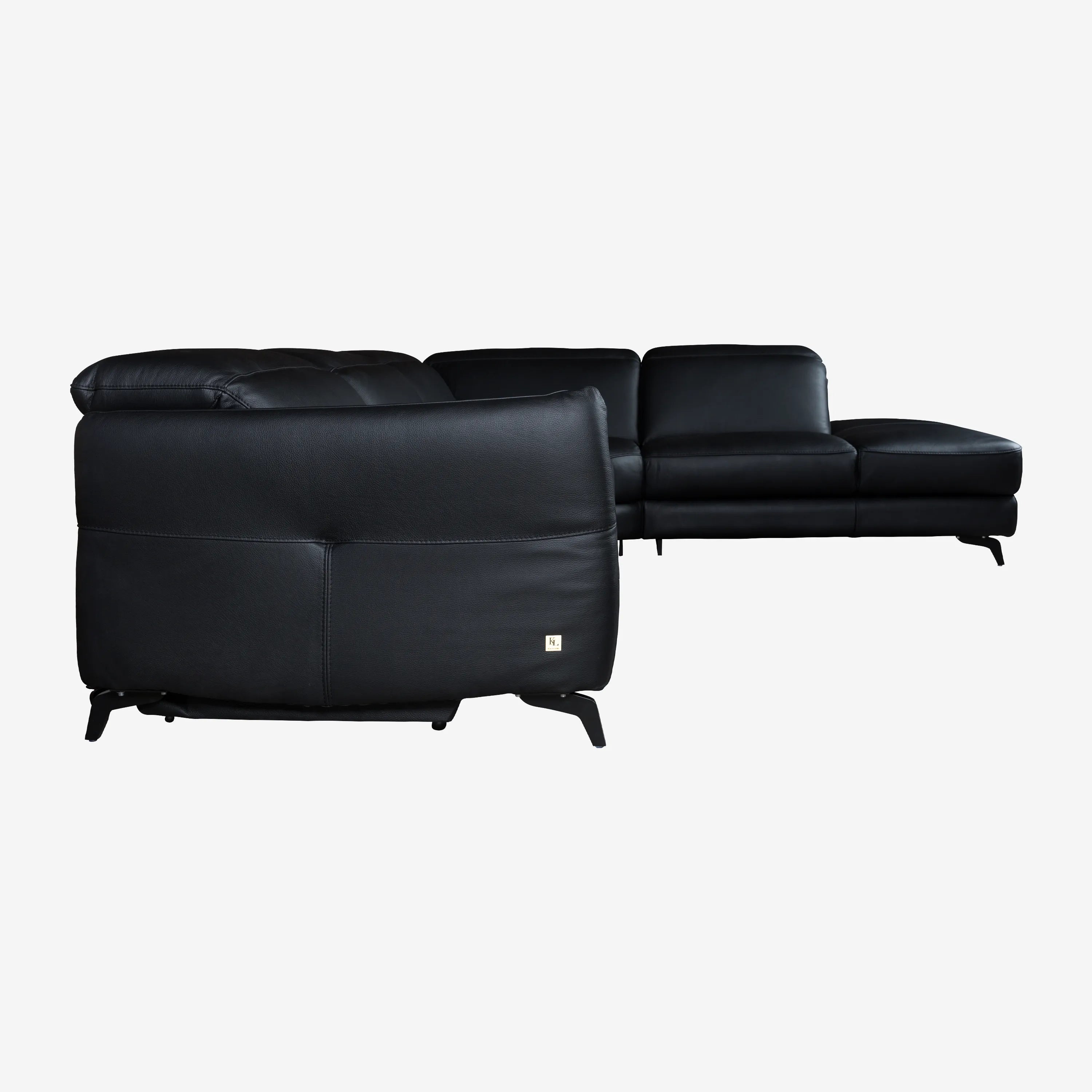 Emiliano Recliner Leather Sofa Left